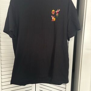 Forever 21 Luchador Wrestling Men's Classic Black Tee